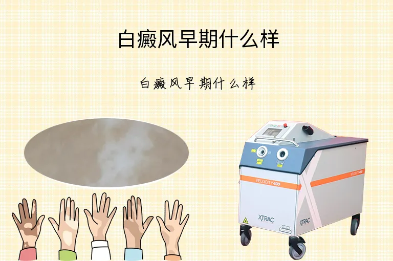 白癜风早期什么样