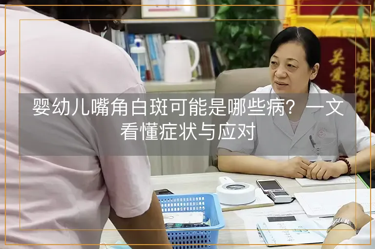 婴幼儿嘴角白斑可能是哪些病？一文看懂症状与应对