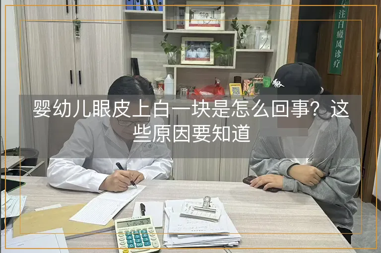 婴幼儿眼皮上白一块是怎么回事？这些原因要知道