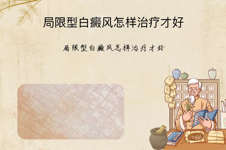 局限型白癜风怎样治疗才好